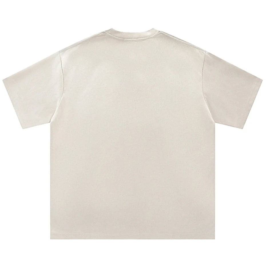 Camiseta em Suede 'North Star'