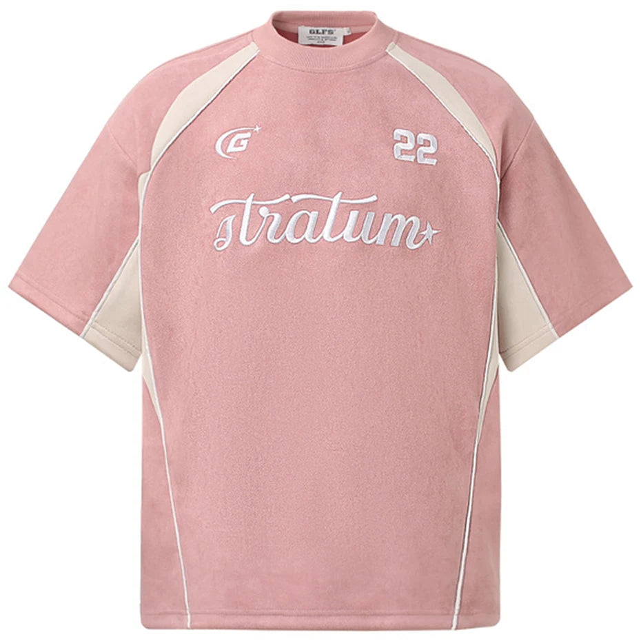 Camiseta em Suede 'Stratum'