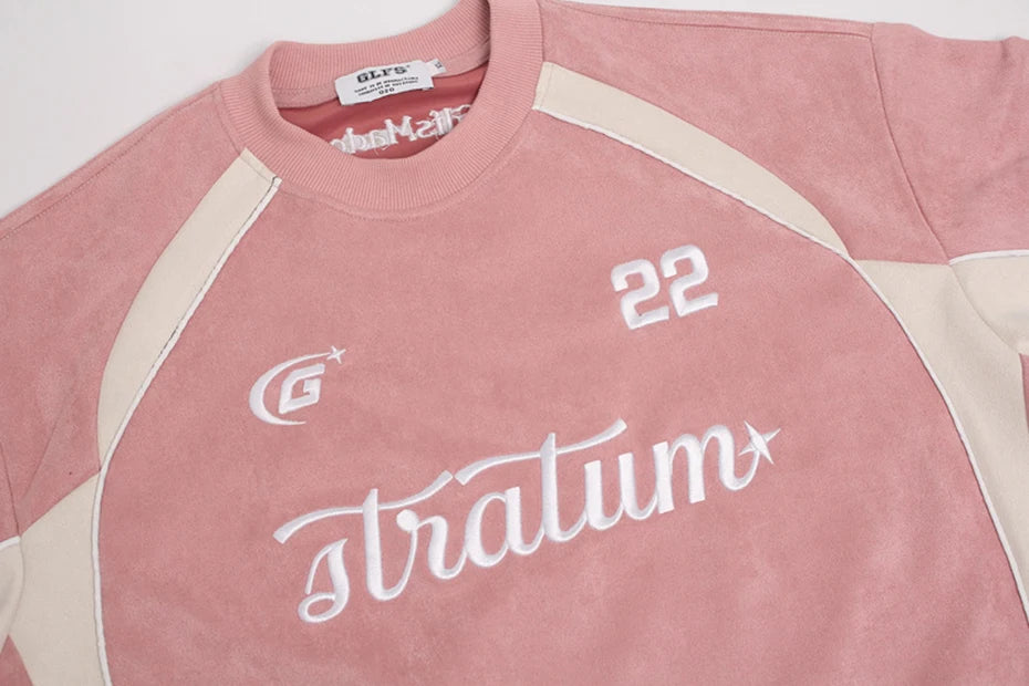 Camiseta em Suede 'Stratum'