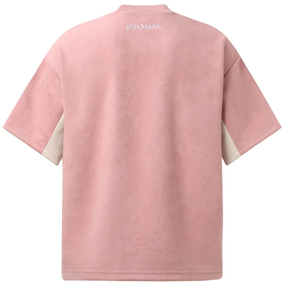 Camiseta em Suede 'Stratum'