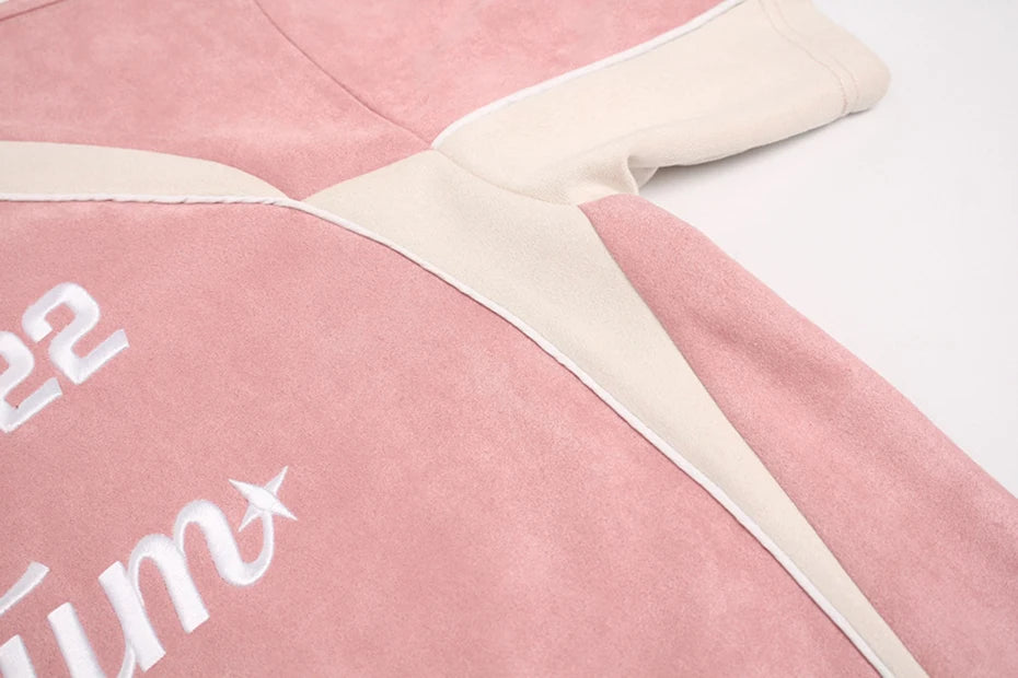 Camiseta em Suede 'Stratum'