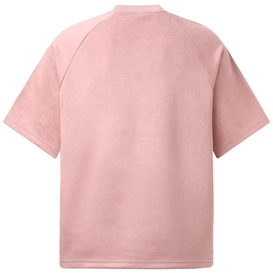 Camiseta em Suede 'Shadow Patchwork'