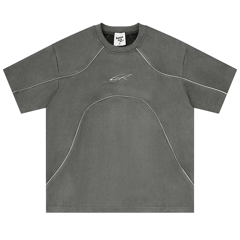 Camiseta em Suede 'Vector'